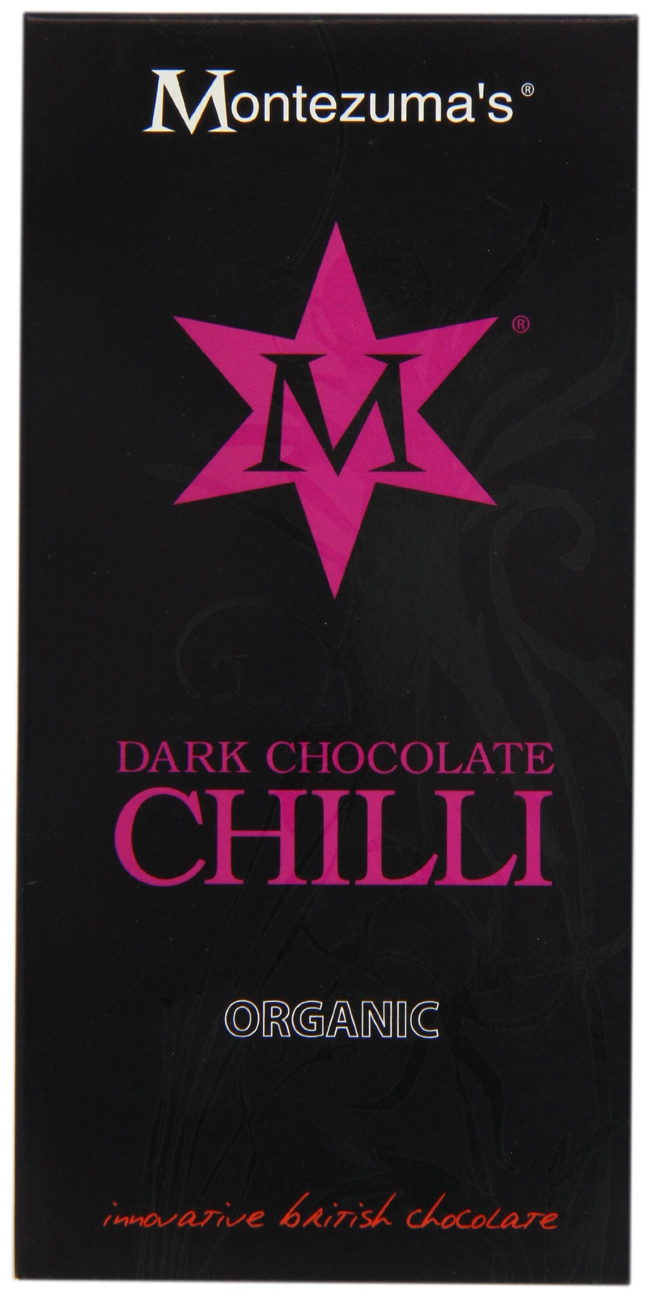Montezuma's Dark Chocolate Chilli Organic 100 g (Pack of 6)