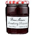 Bonne Maman, Strawberry Preservers Value Size, 26 Ounce