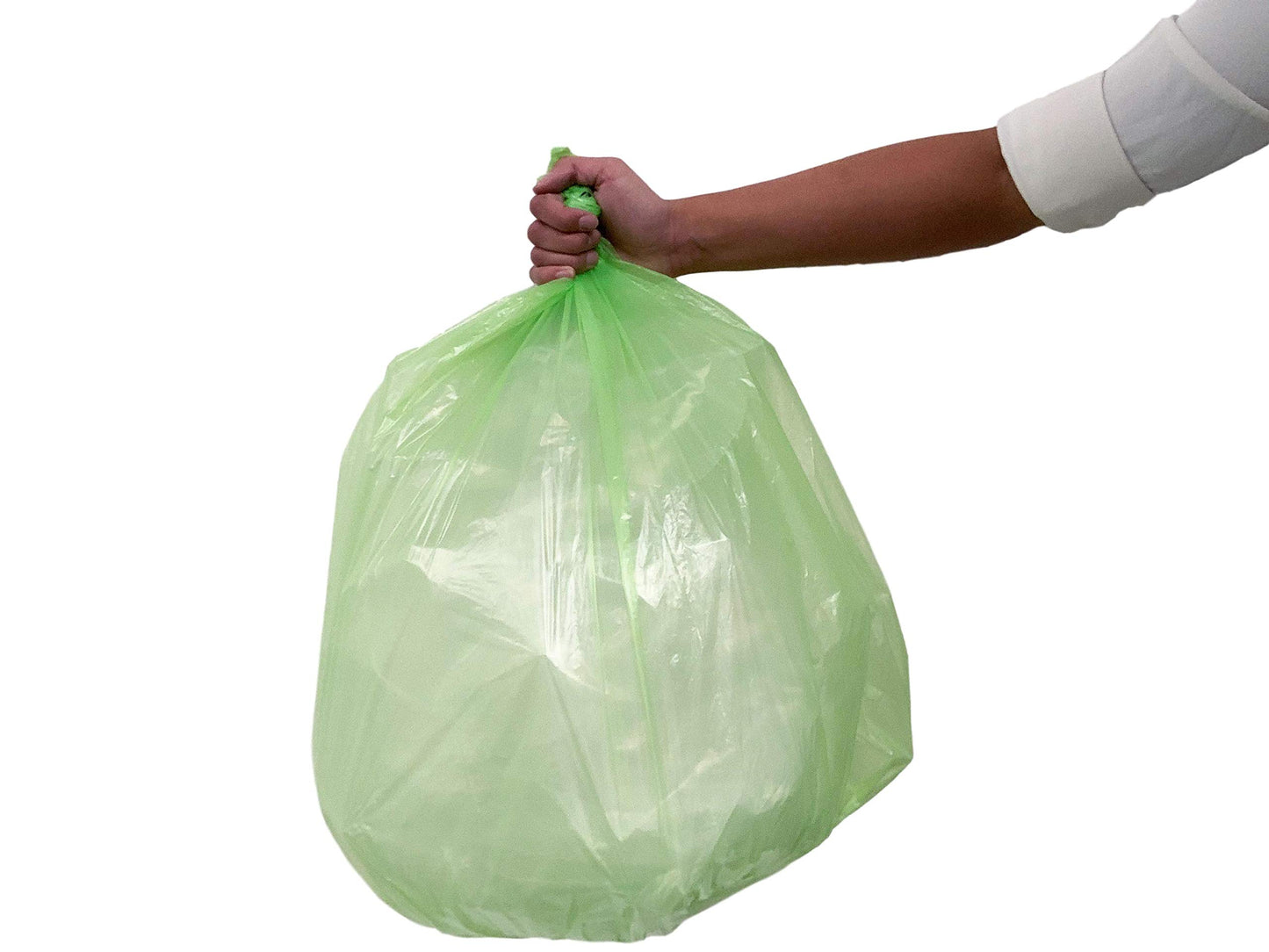Reli. Biodegradable 13 Gallon Trash Bags | 100 Count | ASTM D6954 | Green | Eco-Friendly | Oxobiodegradable Under Certain Conditions (See Product