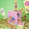 Sweet Flower Shower Surprise Gift Box by Send A Cake, Ready to Gift, No Assembly Required with Chocolate Caramel Crispy Cake - Mother's Day Special