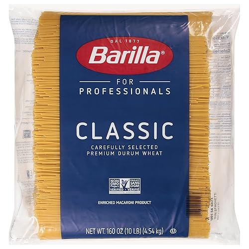 Barilla 20 lb. Thin Spaghetti Pasta, 20 Pound