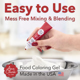 Ann Clark Super Black Food Coloring Gel .70 oz. Professional Grade Made in USA