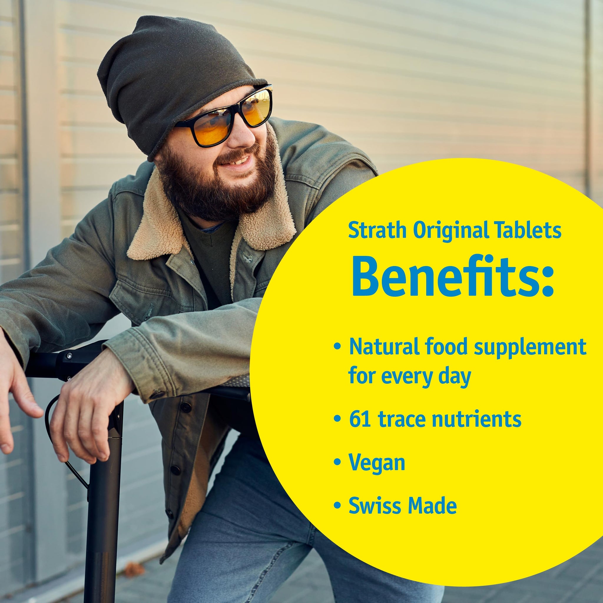 Bio-Strath Nutritional Yeast Tablets | Fermented Herbal Yeast Postbiotic | Prebiotic & Gut Health Support | Digestive Wellness & Nutrient Absorption |