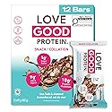 LOVE GOOD FATS Dark Chocolatey Sea Salt & Almond Bar 12 Count, 40 GR