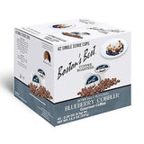 Boston’s Best - Blueberry Cobbler Flavored Coffee Blend, Dessert Gourmet Compatible with Keurig Coffee Maker, 1 Count (42 Single Serve Medium Roast