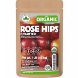 Rose Hips Tea - 1 LB (16 oz) | Real Wild Harvest | 100% USDA Certified Organic | Cut and Sifted Albanian Rose Hips Shells | Aroma-Rich Seedless