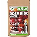 Rose Hips Tea - 1 LB (16 oz) | Real Wild Harvest | 100% USDA Certified Organic | Cut and Sifted Albanian Rose Hips Shells | Aroma-Rich Seedless