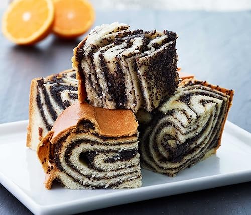 Strawberry HIll's Hand Rolled, Old World Poppy Seed Povitica (Poh-Va-Teet-Sa)