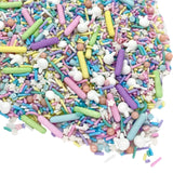 Sprinkles | Easter Sprinkles | 8 Ounces | Pastel Sprinkles | Cake Sprinkles | Spring Sprinkles | Manvscakes, Yellow, Blue, Red ,Non Toxic