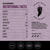 Heartbeat Hot Sauce Co. | Blueberry Habanero, 6 oz. 6 pack
