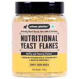 Urban Platter Nutritional Yeast Flakes | 3.53 Oz (100g) | Rich in B Vitamins & Protein | Gluten-Free, Non-GMO, Plant-Based Seasoning | Nutty & Cheesy