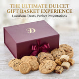 Dulcet Gift Basket for All Occasions - Gourmet Cookies & Rugelach in Elegant Luxury Designed Gift Box - Birthday, Sympathy, Get Well, Corporate