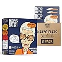 The Matzo Project Crispy Matzo Flats, Flatbread Crackers Sprinkled with (Almost) Everything, Vegan, Nut Free, All Natural, 3-Pack., 5.5 oz. Each
