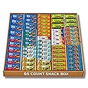 Granola Bars Bulk Variety Pack 66 Count Individually Wrapped Healthy Snacks for Adults Office Break Room Breakfast Bars Snack Box Gift Basket Food