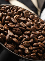 Koffee Kult Half Caff Coffee Whole Bean Dark Roast Half Caffeine Decaf Low Acid Naturally Decaffeinated (32oz, Ground)