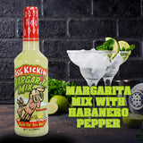ASS KICKIN' - Margarita Mix with Habanero Pepper - 26oz. - Perfect Spicy Margarita Mix - Just Add Your Favorite Tequila, Pour into Your Marg Glasses