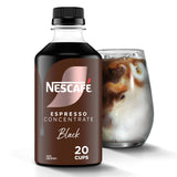 NESCAFÉ Espresso Concentrate Black, Instant Espresso Coffee Concentrate, Cold Brew Style, Iced Coffee Style Drinks, 10 fl oz