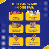 Canel's La Vaquita Assorted Milk Candy Mix, with Caramels, Coconut, Chocolate, and Pecan, Soft and Hard Candy and Lollipops, for Parties and Sharing