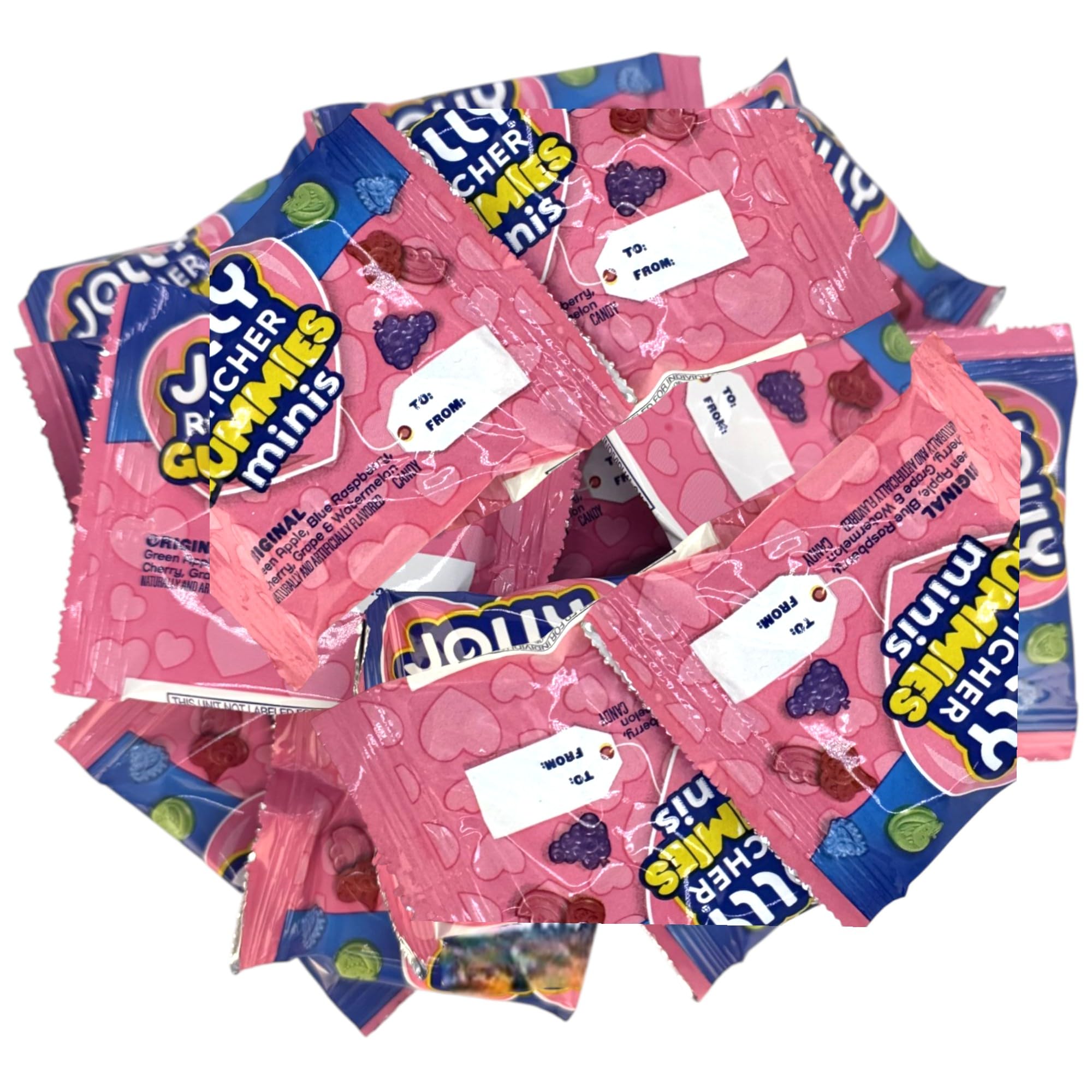 Gummies -1.5 lbs Mini Assorted Fruity Flavors-Snack Size Minis Individually Wrapped-for Irresistible Snacking Delight(24 oz)