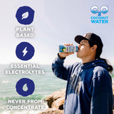 C2O Original Coconut Water, 17.5 Fl Oz (Pack of 12)