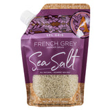 SALTWORKS Artisan Salt Company Sel Gris French Grey Sea Salt, Grinder Grain, Pour Spout Pouch, 13 Ounce