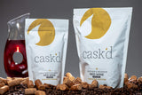 Cask’d Vintners Red Wine Infused Coffee - Made from Single-Origin Medium Roast Brazilian Coffee Beans with Full-Bodied California Cabernet - Ideal