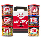 Beer Nuts Brand Snacks, Original Nutcase, Perfect for Gifting, Original Peanuts, Original Bar Mix, Cashews, Almonds, Sweet & Spicy Bar Mix, Resealable