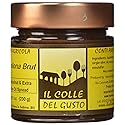Il Colle Del Gusto Coarse Hazelnut Chocolate Spread with Extra Virgin Olive Oil, Granellona Brut, 8.1 Ounce