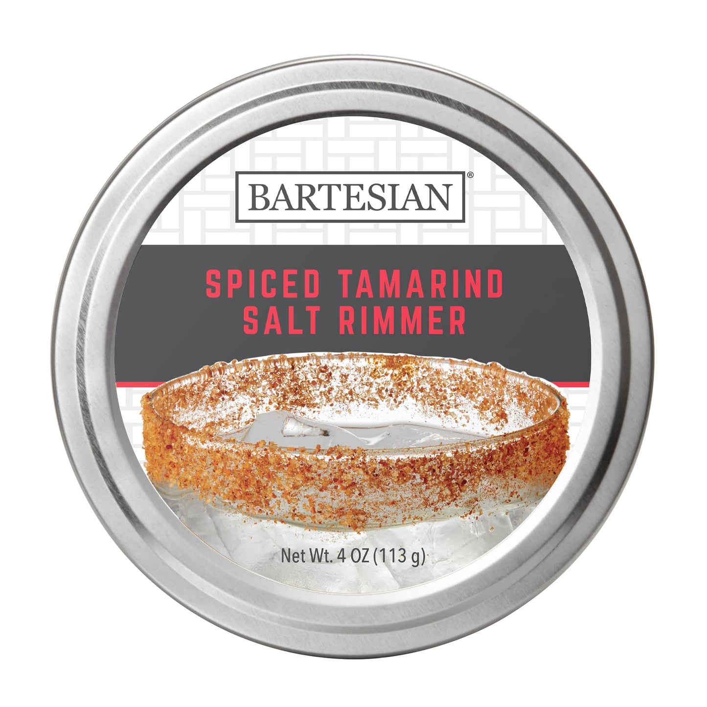 Bartesian Spiced Tamarind Salt Cocktail Glass Rimmer - Spicy Cocktails Glasses Flavored Rimming Garnish for Margarita & Other Bar Drinks