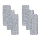 True & Tidy Replacement Microfiber Mop Pad Set for BUCKET-900 TrueClean Mop and Bucket with Pump System, Machine Washable up to 100x (6)