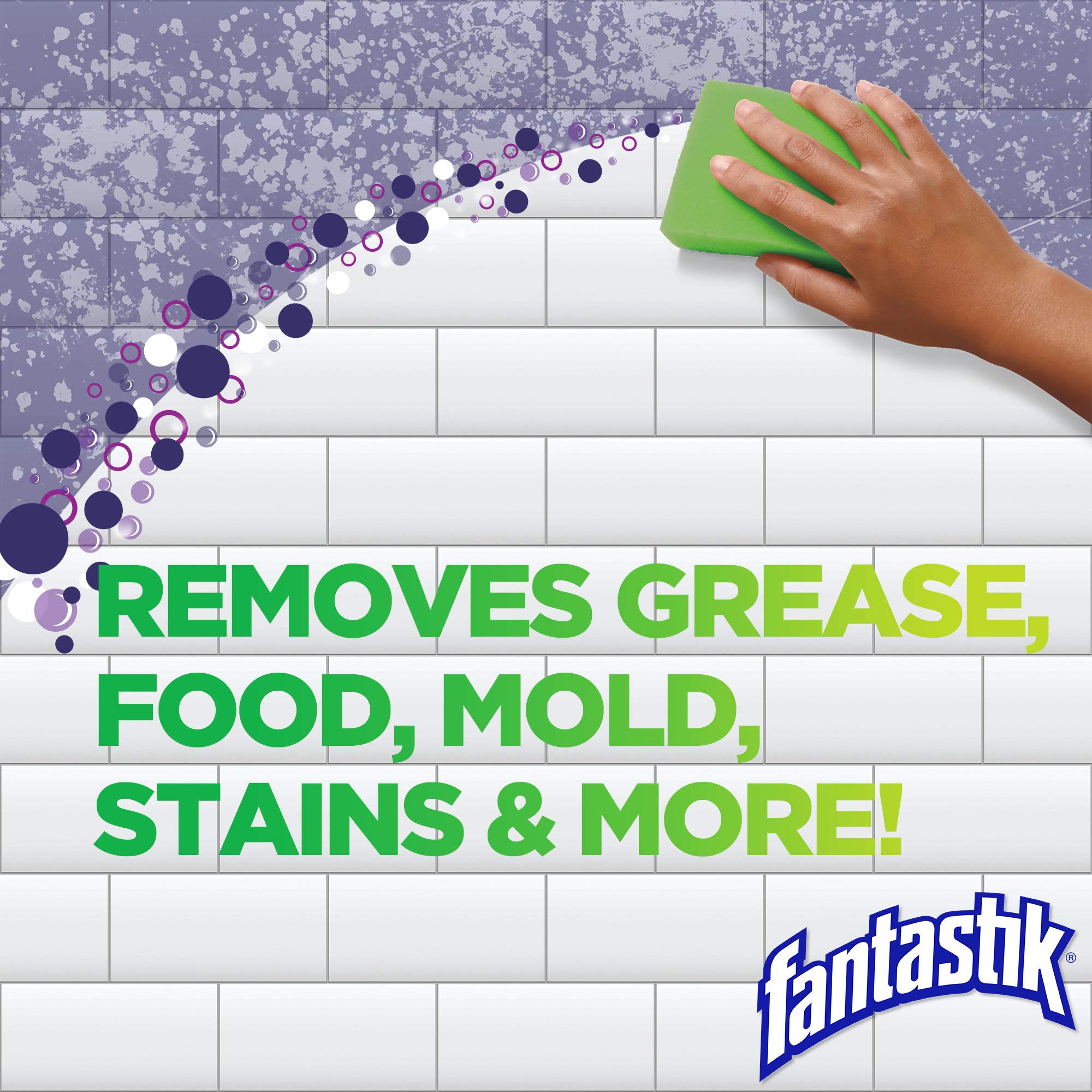 Fantastik Bleach Fresh Clean Scent Trigger Spray 32 Ounce 8-Pack