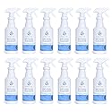 HYPRISTINE Natural Multipurpose Surface Cleaner, 32 fl oz Spray Bottles, 12 Pack