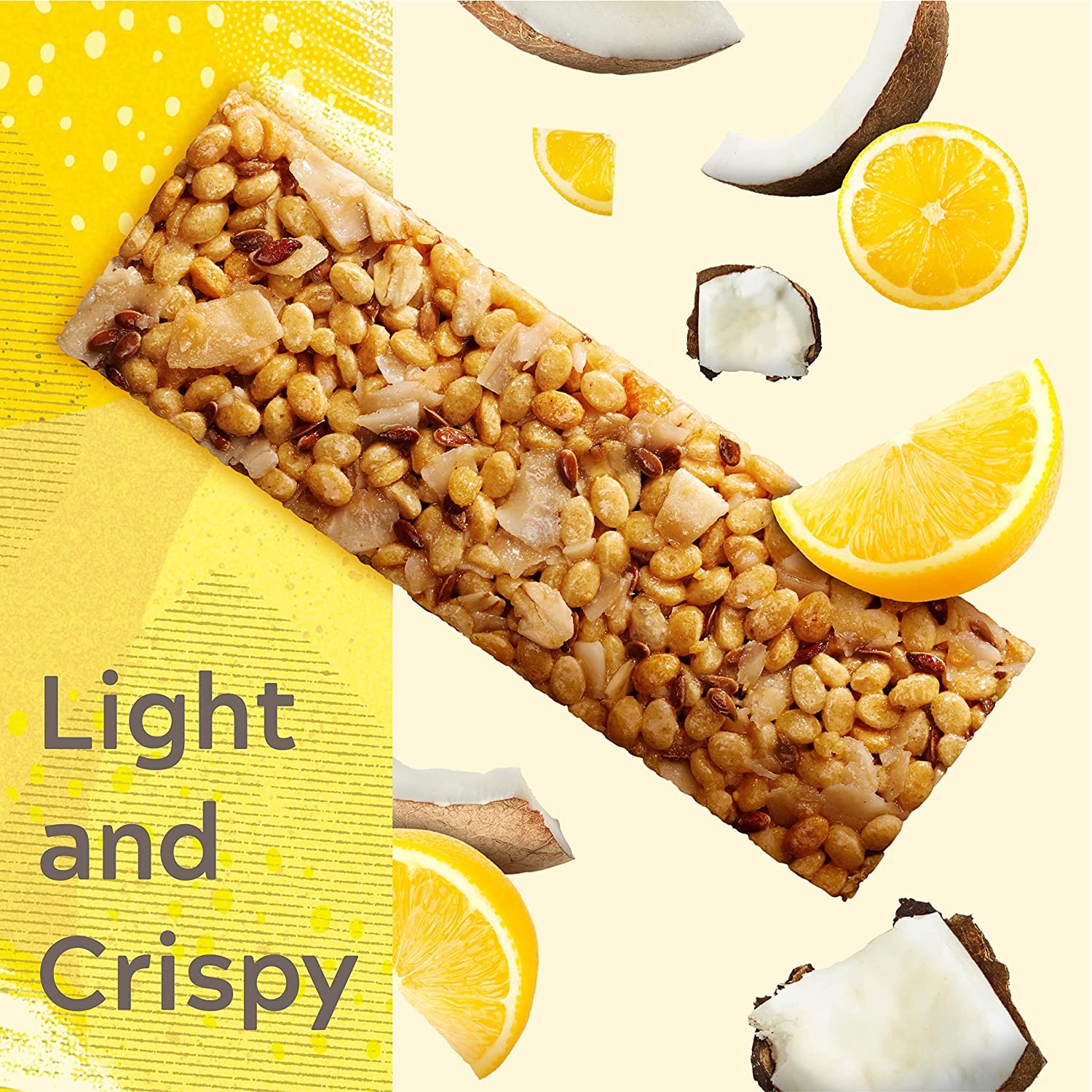 SimplyProtein Lemon Coconut Snack Bars, Naturally Flavored, 12g Protein, 7g Fiber, Low Sugar, Plant-Based, Kosher, Gluten Free & Non-GMO, 8 Count
