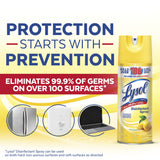 Lysol Disinfectant Spray, Household Cleaning Supplies, Disinfecting Multi-Purpose Room Spray, Antibacterial Sanitizer, Deodorizer, Kills Hantavirus