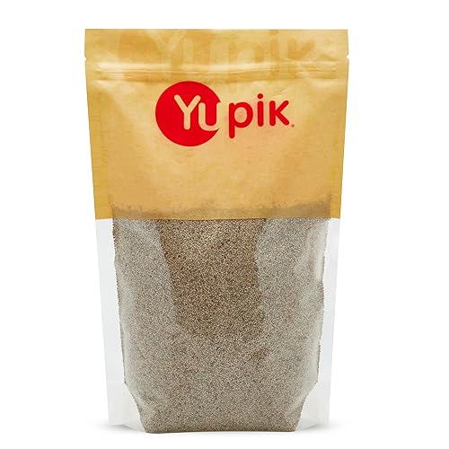Yupik Raw White Chia Seeds, 2.2 lb (35.2 oz), Gluten-Free, Kosher, Vegan, Natural Seeds, Plant-Based Superfood, Rich in Fiber, Source of Omega-3