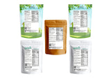 Food to Live Organic Omega-3 Seeds in a Gift Box - A Variety Pack of Sunflower, Pumpkin, Chia, Golden Flax, and Hemp Seeds