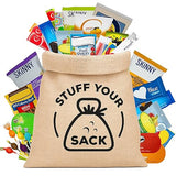 Nut-Free Snacks Variety Pack - 60 Count Peanut-Free and Tree Nut-Free Snack Box for Kids - Individually Wrapped Cookies, Crackers, Chips and Candy