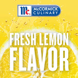 McCormick Culinary Pure Lemon Extract, 32 fl oz - One 32 Fluid Ounce Bottle of Lemon Flavoring Extract with Fresh Lemon Flavor, Use in Fillings