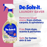Orange-Sol De-Solv-It Laundry Saver, Odor & Stain Remover for Laundry, Safe on Hair & Skin, 32-Ounce
