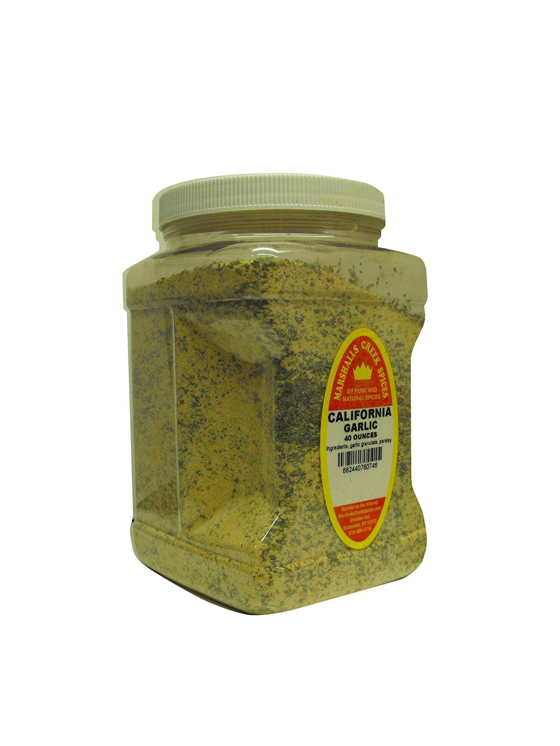 Family Size Marshalls Creek Spices California Garlic Seasoning, 40 Ounce …