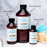 LorAnn Clear Imitation Vanilla Extract 16 Ounce (480ml) - Kosher, Vegan, Sugar-Free, No Corn Syrup, Perfect for Frostings, Cakes, Cookies, Pastries