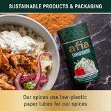 Afia Shawarma Seasoning | Mediterranean Spice Blend for Shawarma, Garlic Sauce (Toum), Flatbreads, Kebab, Kofta & Grilled Meat | Bold Middle Eastern