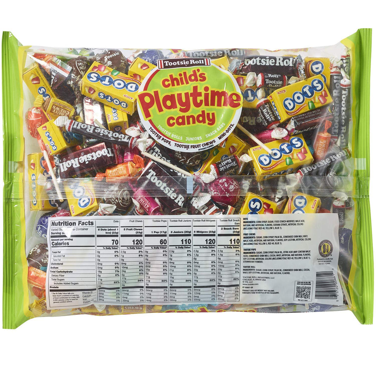 EVAXO Tootsie Playtime Mix Bag (4.75 lbs.) #S