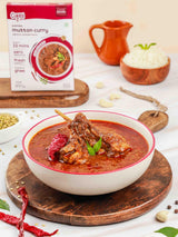 CURRYiT Instant Andhra Mutton Curry Paste | Just Add Lamb, Chicken, Fish | Ready in 15-30 Mins | Serves 6 | Made with Ghee | No Preservatives | Ready
