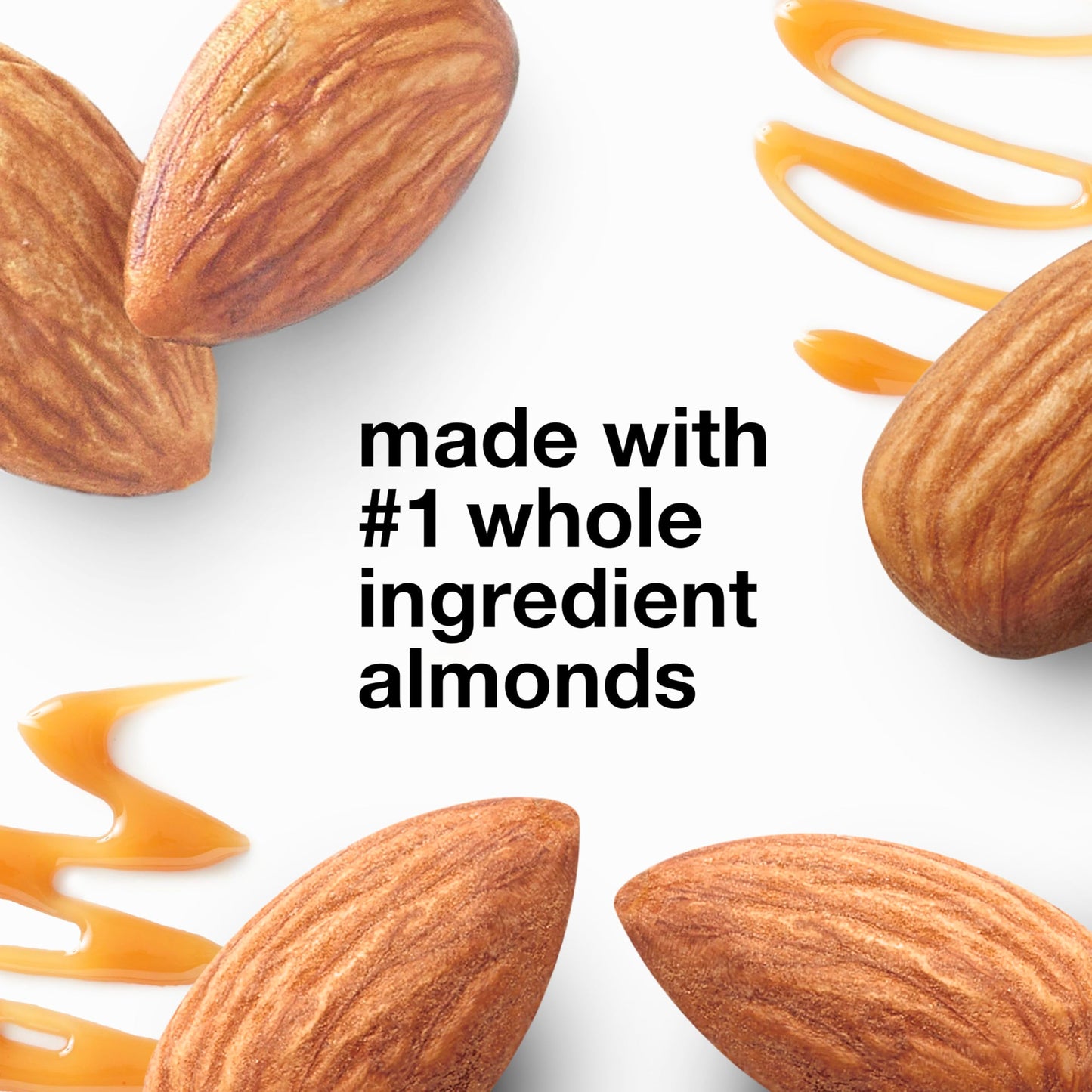 Kind Zero Added Sugar Healthy Snacks Bars, Caramel Almond & Sea Salt, Gluten Free, High Fiber, Keto Snacks, 5g Protein, 30 Count