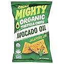 Zack's Mighty Organic Avocado Oil Tortilla Chips - Jalapeño Lime, 7.5 OZ