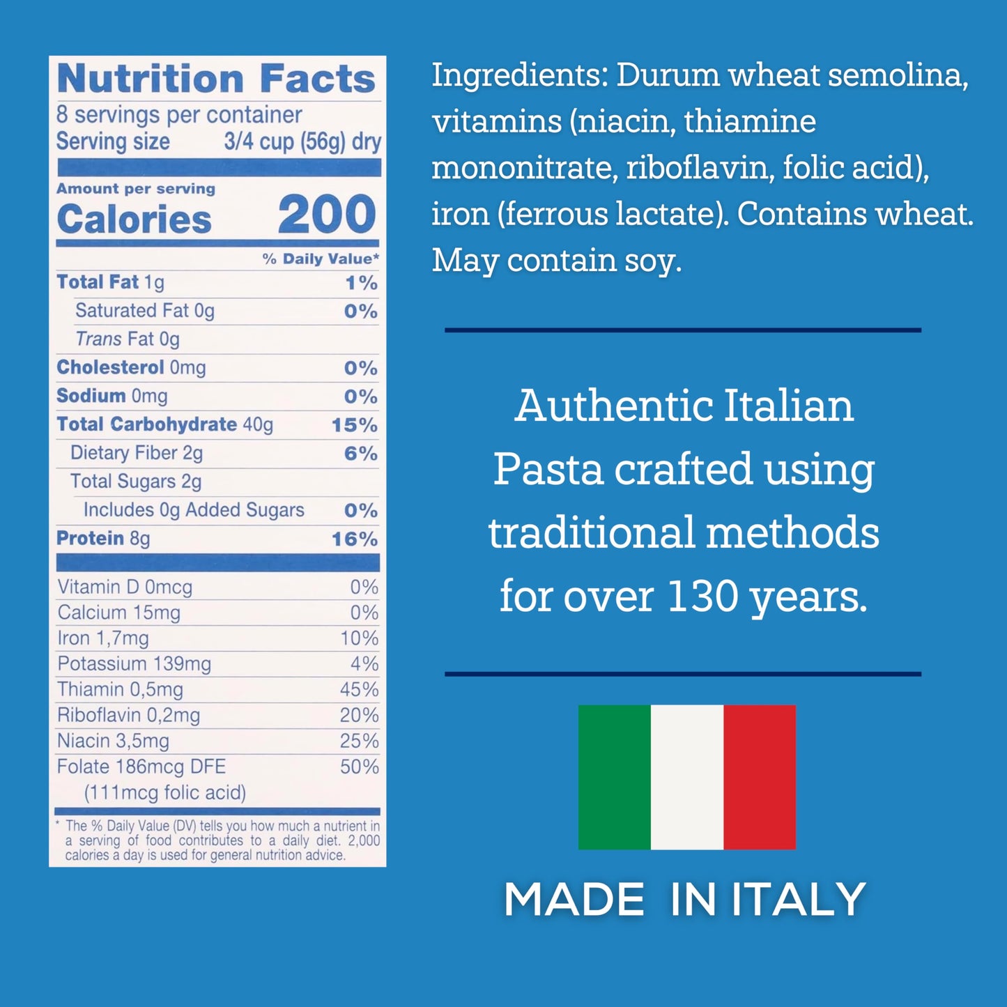 De Cecco Rotelle No. 54 Pasta, 16 Oz (Pack of 12), Authentic, Slow Dried, Made with Durum Wheat, Versatile Pasta for Sauces & Recipes, Made in Italy