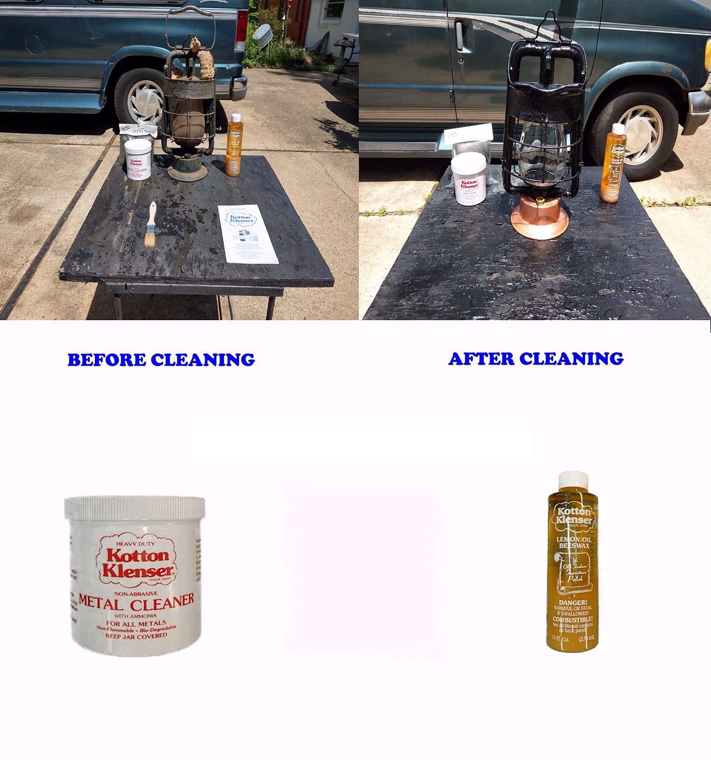 Heavy Duty Kotton Klenser Metal Cleaner 16 Oz.