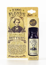 King Floyd's Artisanal Scorched Pear & Ginger Bitters, Hand Crafted, Made from the Torched Carmalized Pears, Unique Bitters for Unique Cocktail, 0.5oz