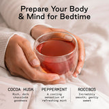 Firebelly Tea After Dinner Mint, Organic Chocolate & Mint Tea with Valerian Root for Sleep, Loose Leaf Herbal Drink, Caffeine-Free, For Relaxing